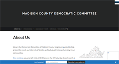 Desktop Screenshot of madisondems.org